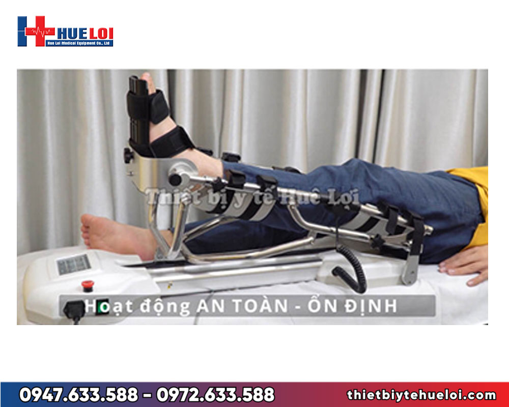 Máy tập co duỗi khớp gối cao cấp